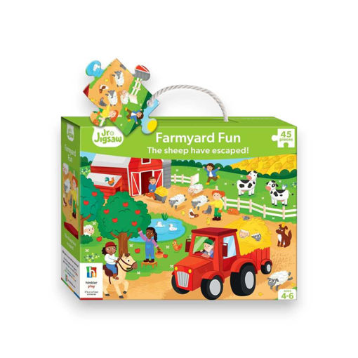 Picture of JUNIOR JIGSAW FARMYARD FUN 45 PCS